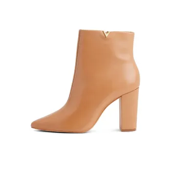 Schutz 90mm Almond-toe Leather Boots