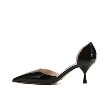 PRADA Slim Heel High Heels 6.5cm Women's Black