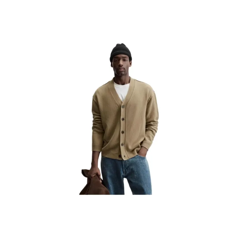 ZARA Sweaters Men Olive Green-3