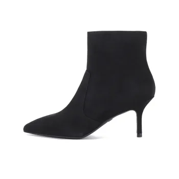Stuart Weitzman Ankle Boots Women's Charcoal Black