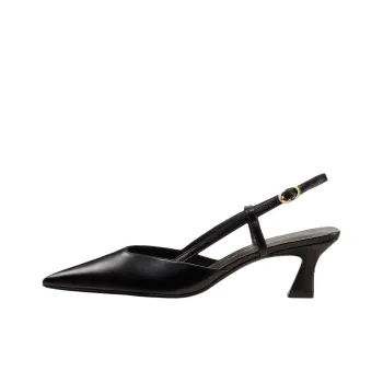 Stuart Weitzman/SW Vinnie Irregular Heel High Heels 5cm Women's Black