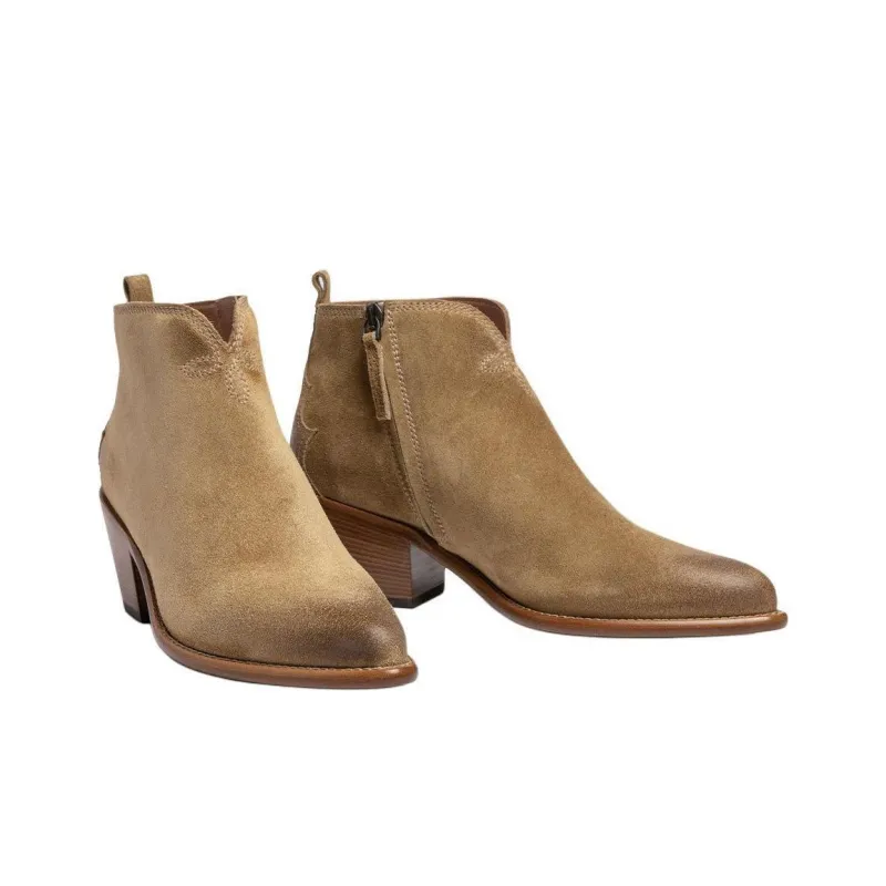 SARTORE Sr4145 Ankle Boots 6cm Women's Taupe-3