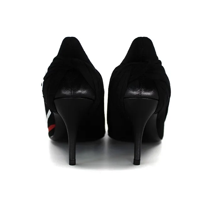 Balenciaga Campaign Logo Pumps 'Black' Women's-5