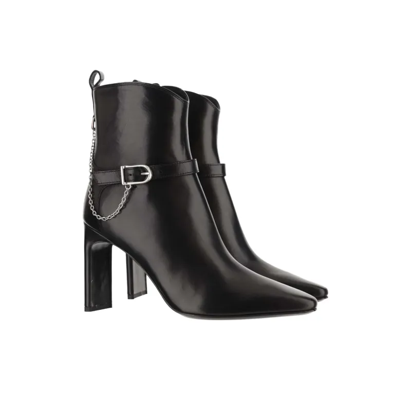 SARTORE Ankle Boots 9cm Women's Black-2