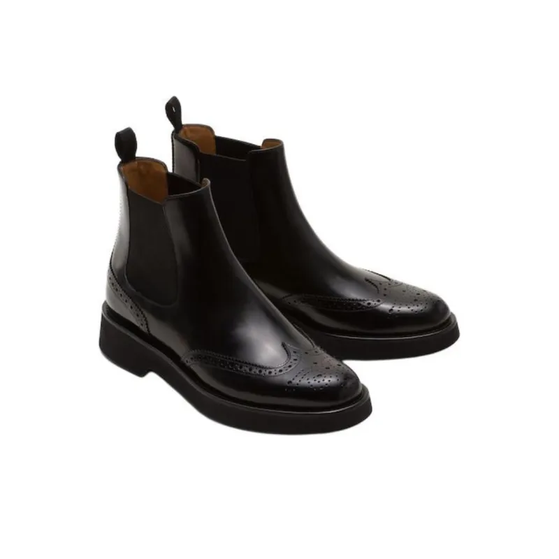 CHURCH'S Ketsby L Short Chelsea Boots Women's Black-2