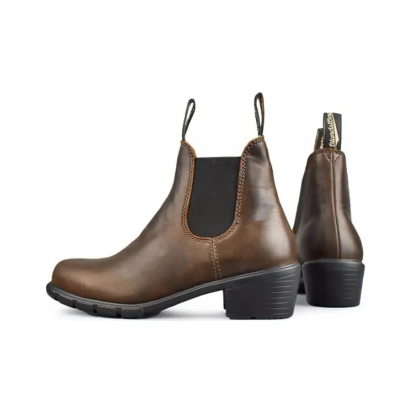 Blundstone Short Chelsea Boots Women's Brown-2