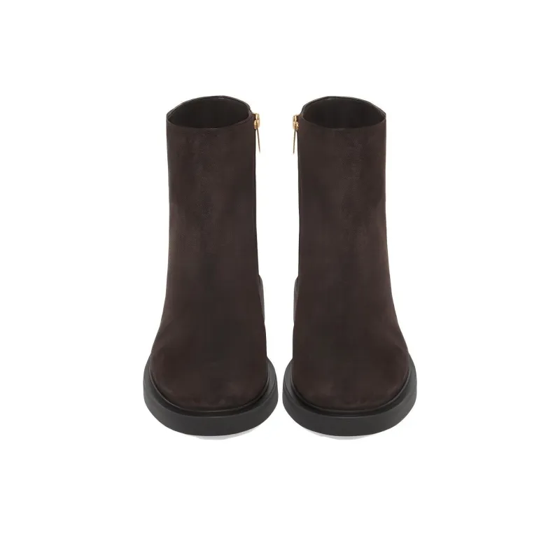 GIANVITO ROSSI Lexington Suede Chelsea Boots-4
