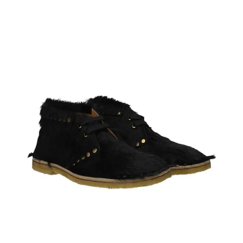 PRADA Ankle Boots Men Black-1