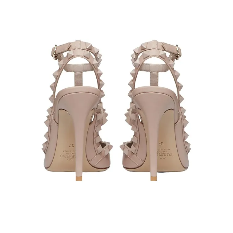 Valentino Garavani Rockstud 100mm Caged Pumps-4