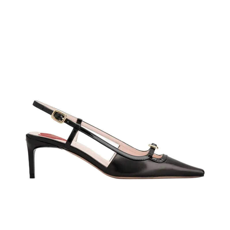 Roger Vivier Pointed Toe Slingback Pumps-1