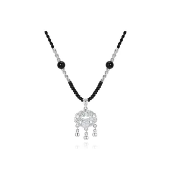 ERROR Sterling Silver Necklaces Unisex