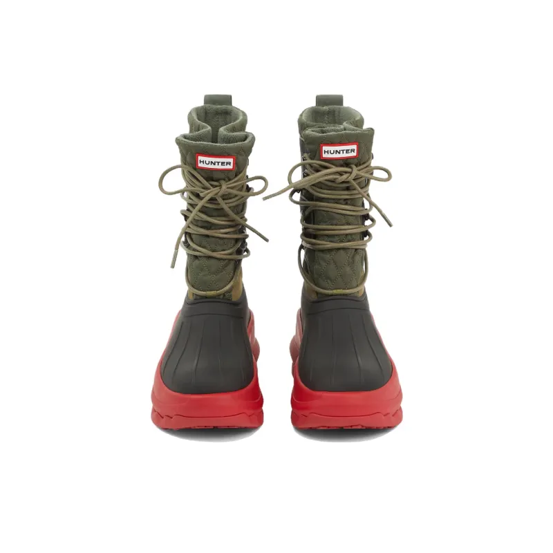 Hunter x KENZO Ankle Boots Men's Green-4