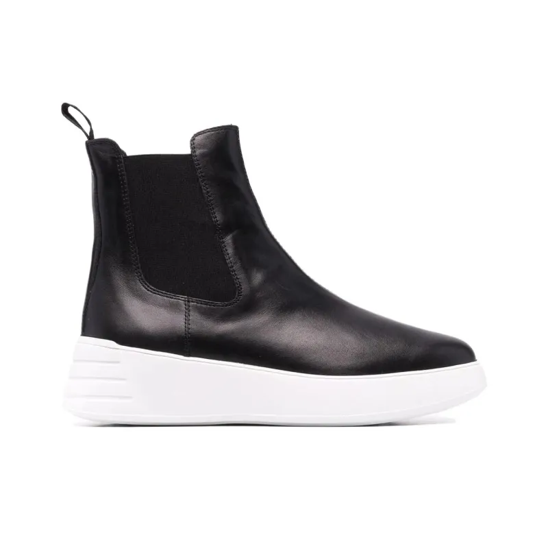 HOGAN Rebel Leather Chelsea Boots Women's-1