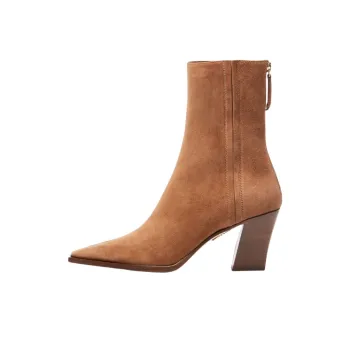 AQUAZZURA Francoise Ankle Boots Women's Brown