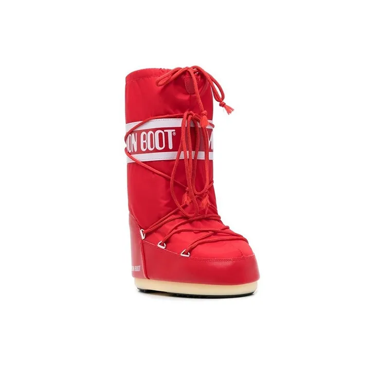 Moon Boot Icon Logo Printed Lace Up Boots-1