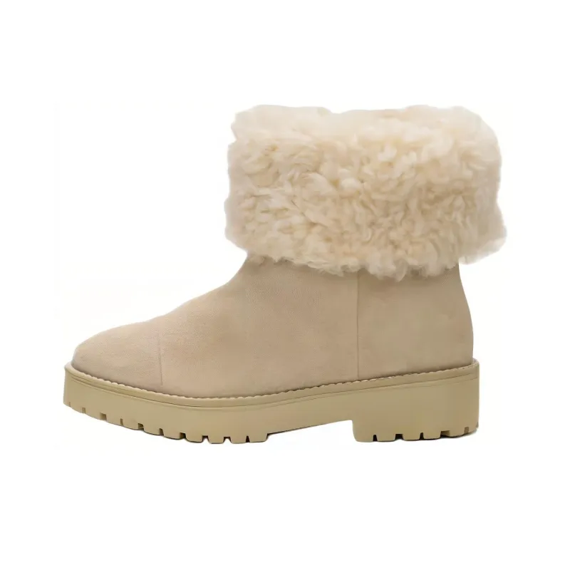CULT GAIA Ankle Boots 3.8cm Women's Beige-0