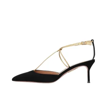 AQUAZZURA Roman Romance 65mm Suede Pumps