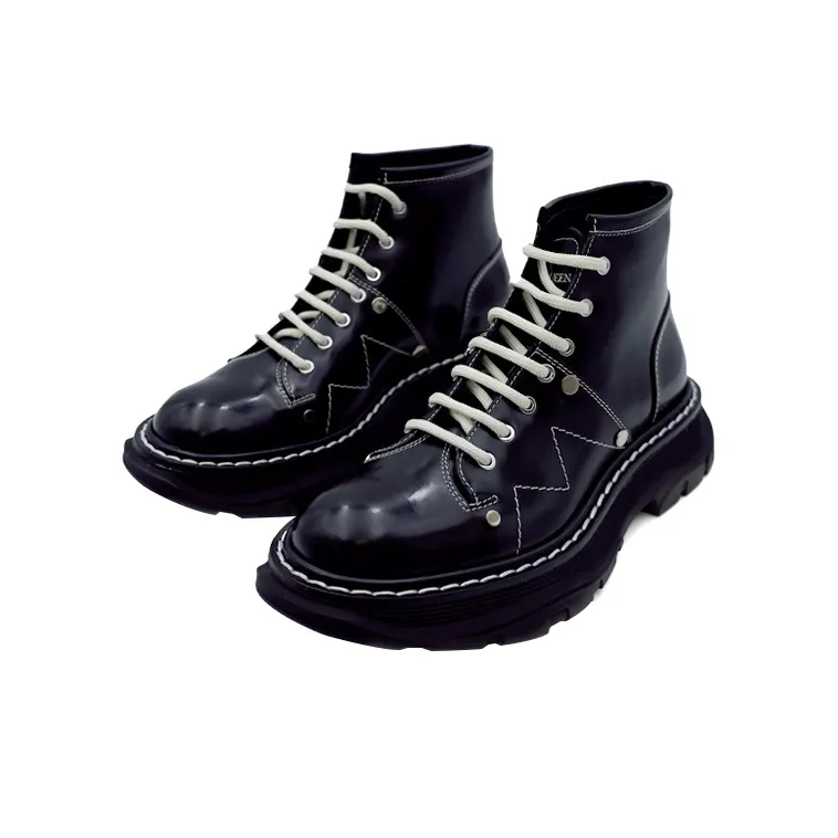 Alexander McQueen Tread Lace-up Boots-1