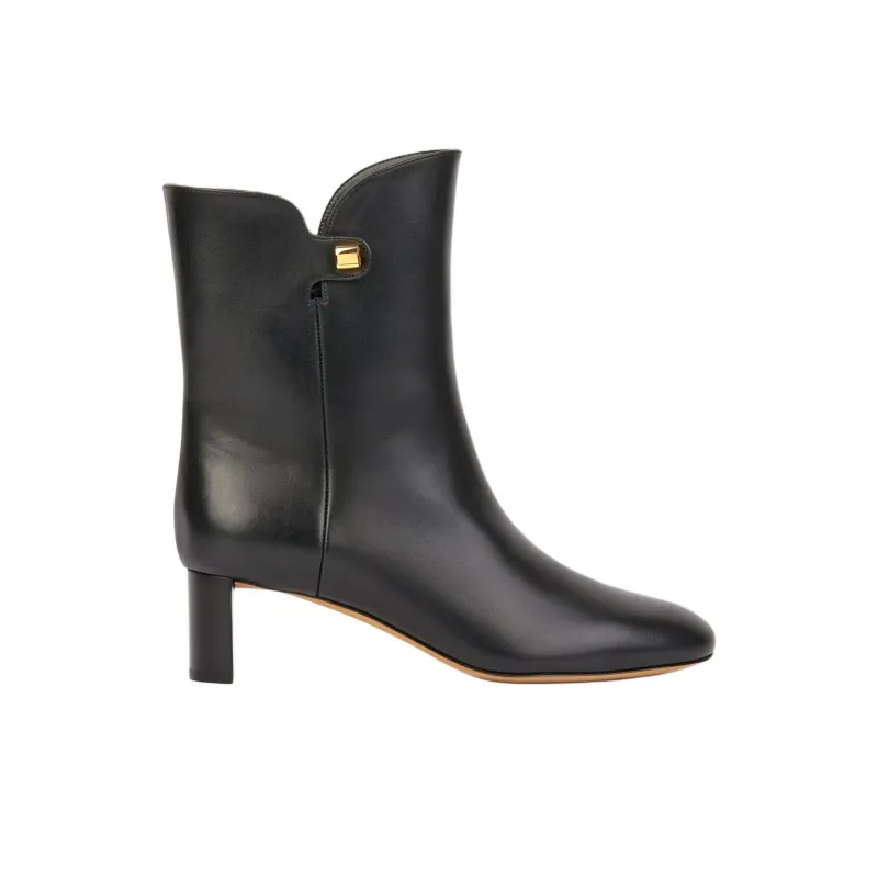 MAISON SKORPIOS Gaby Ankle Boots 5cm Women's Black-1