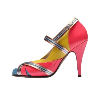 Maison Margiela Tabi Monster Panelled Pumps
