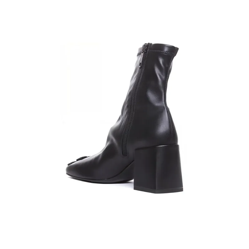 COURREGES Reedition Ac Side Zipped Ankle Boots Women's-4