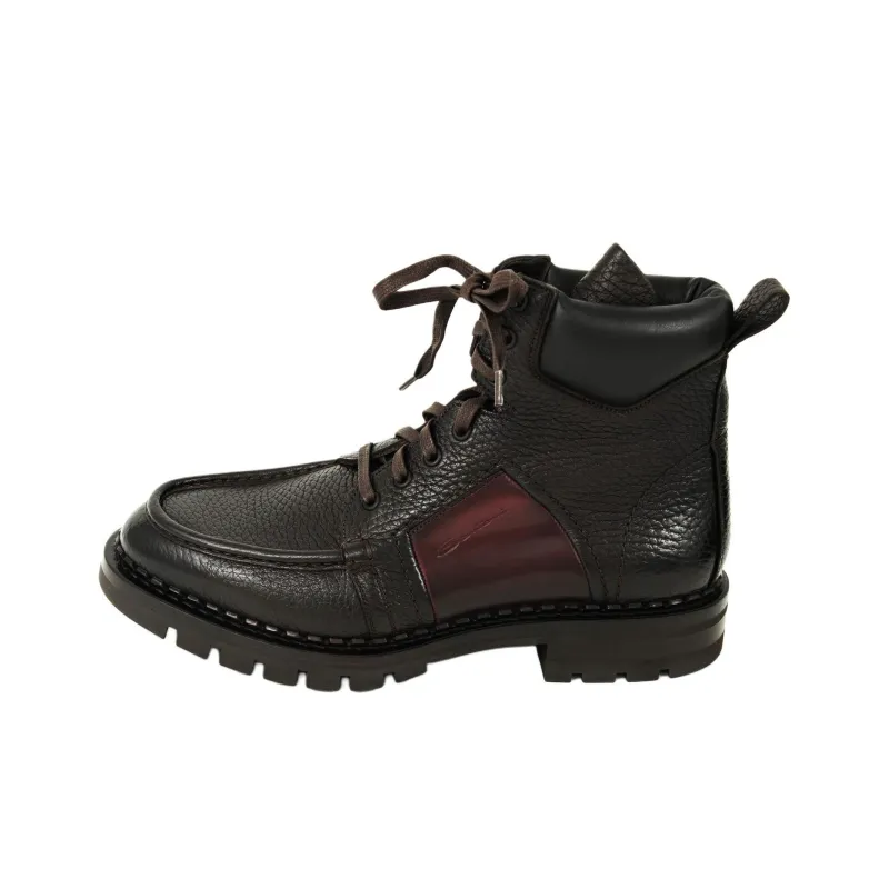 Santoni Aurelio Ankle Boots Men's Dark Brown-0