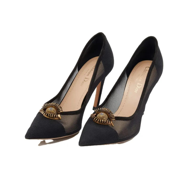 DIOR Surreal High Heels 9cm Women's Black-2