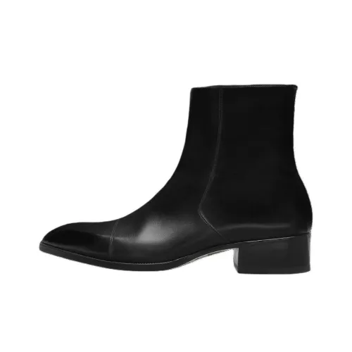 TOM FORD Hainaut Ankle Boots 3.7cm Men's Black
