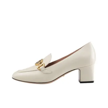 GUCCI Zumi Block Heel Loafers