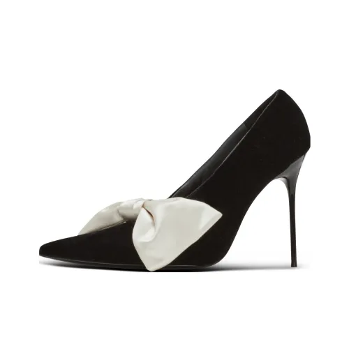 BALMAIN Clara 100mm Satin-bow Pumps