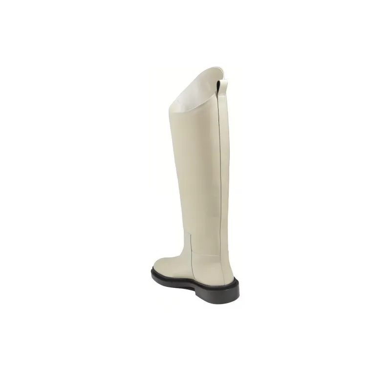 JIL SANDER Knee high Boots Women's White-3