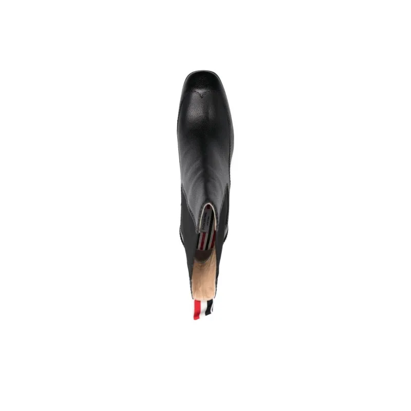 THOM BROWNE Wingtip Galosh Ankle 75mm Booties-3