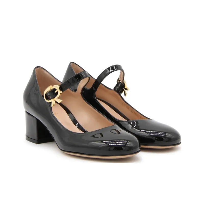 GIANVITO ROSSI Mary Ribbon 45mm Pumps-2