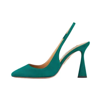 AQUAZZURA Amore Irregular Heel High Heels 9.5cm Women's Green