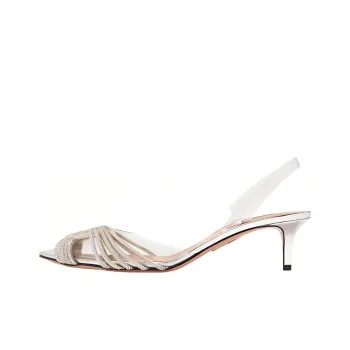 AQUAZZURA Gatsby 50mm Slingback Pumps