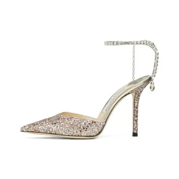 Jimmy Choo Saeda Slim Heel High Heels Women's Pink