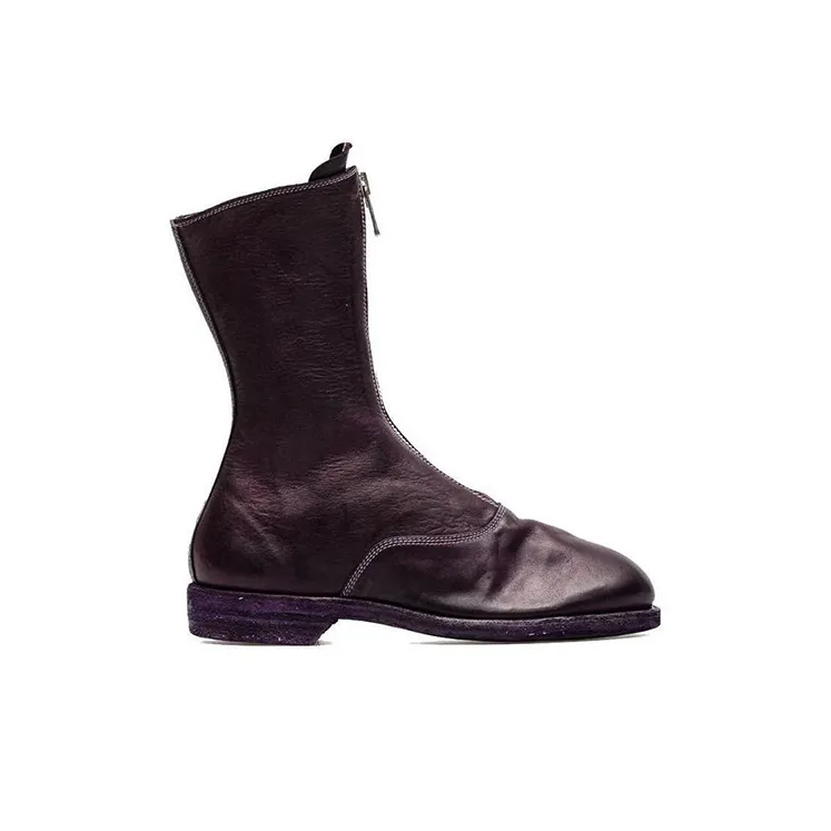 GUIDI Front Zip Boots-1