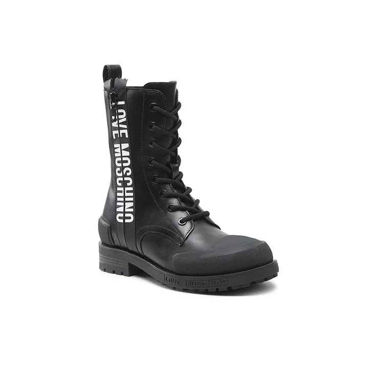 LOVE MOSCHINO Ankle Boots 3.5cm Women's Black-2