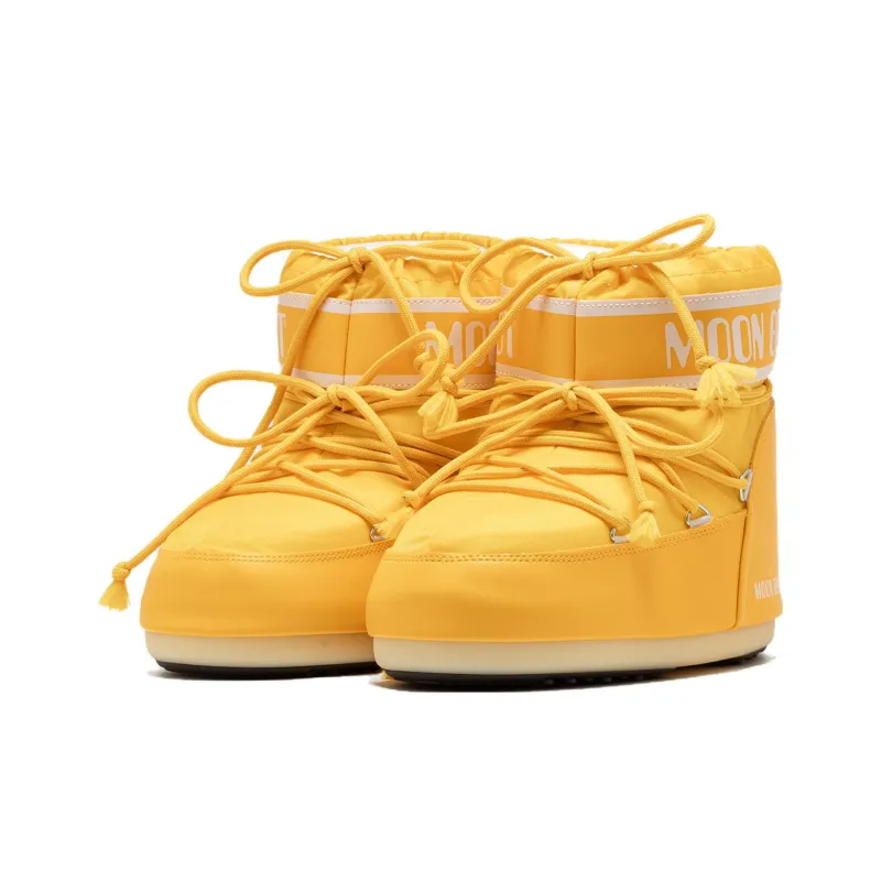 Moon Boot Icon Nylon Low Boot Yellow-2