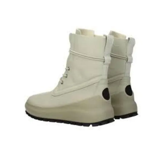 STONE ISLAND Shadow Project Logo-patch Leather Boots-5