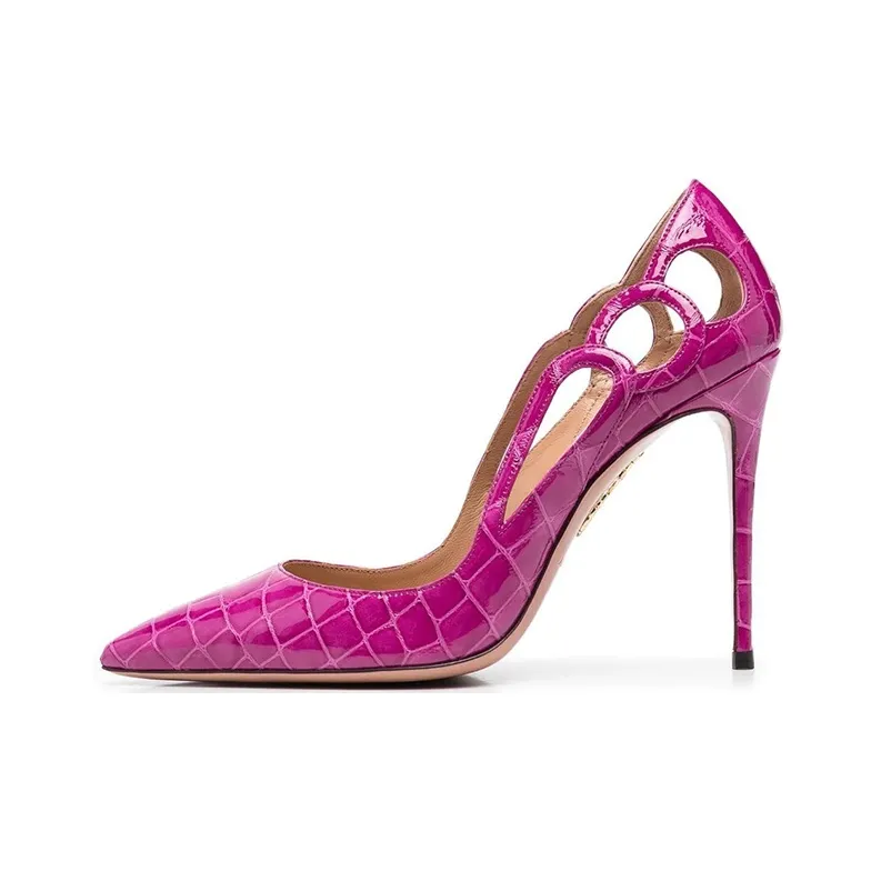 AQUAZZURA High Heels 10cm Women's Purple-0