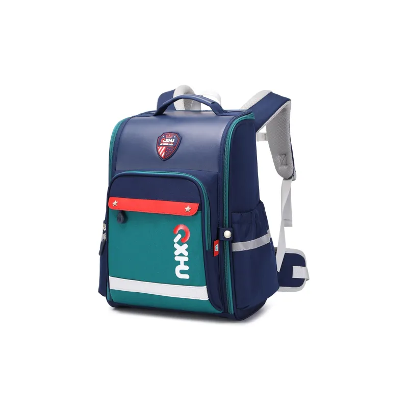 Seven Star Fox Oxford Cloth Student Backpack Elementary School Backpack Large Size Unisex Multicolor-5