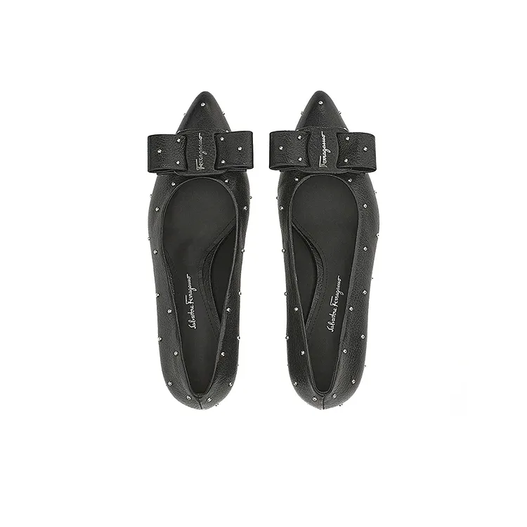 Ferragamo Viva High Heels Women's Black-2