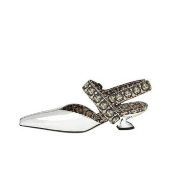 FERRAGAMO High Heels Women's Silver