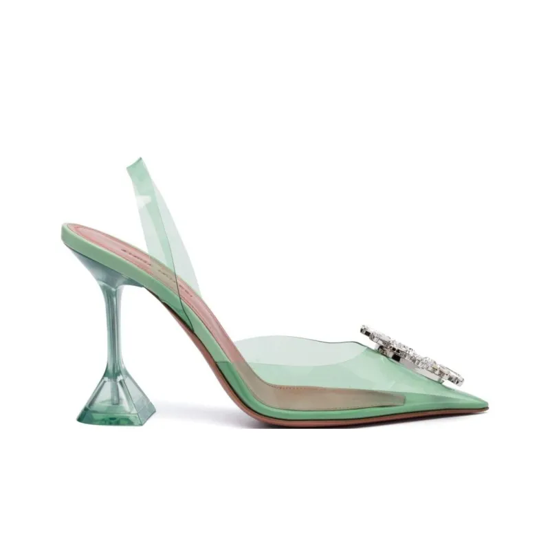AMINA MUADDI Begum 90mm Slingback Pumps-1