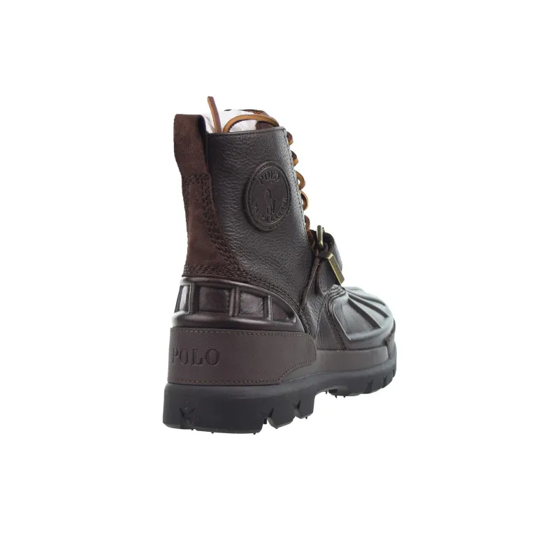 Polo Ralph Lauren Oslo High Boot Dark Brown-2