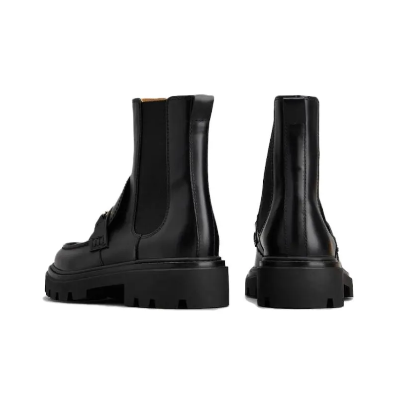 TOD'S Buckle detail Ankle Boots-4
