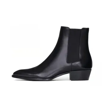 CELINE Chelsea Boots Men's Black