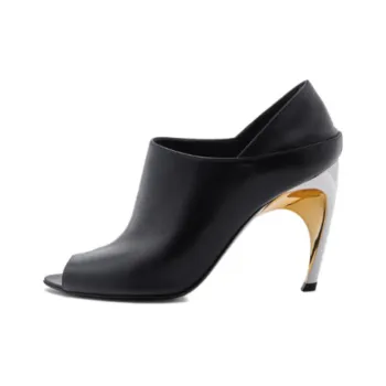 Alexander McQueen Armadillo Mules 'Black Silver' Women's