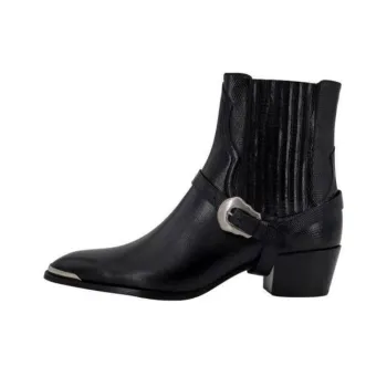 CELINE Ankle Boots Men Black